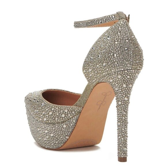 JESSICA SIMPSON Women S Ormanda Embellished Platform - Picture 5 of 6